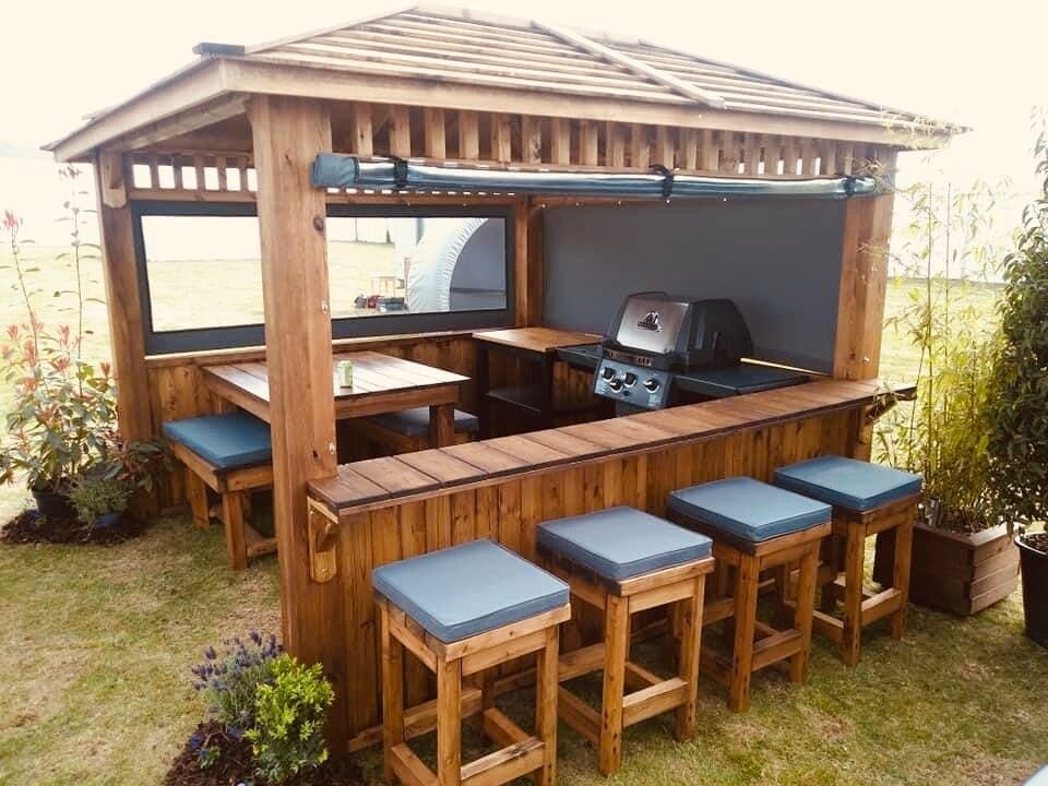 Outdoor BBQ Gazebo